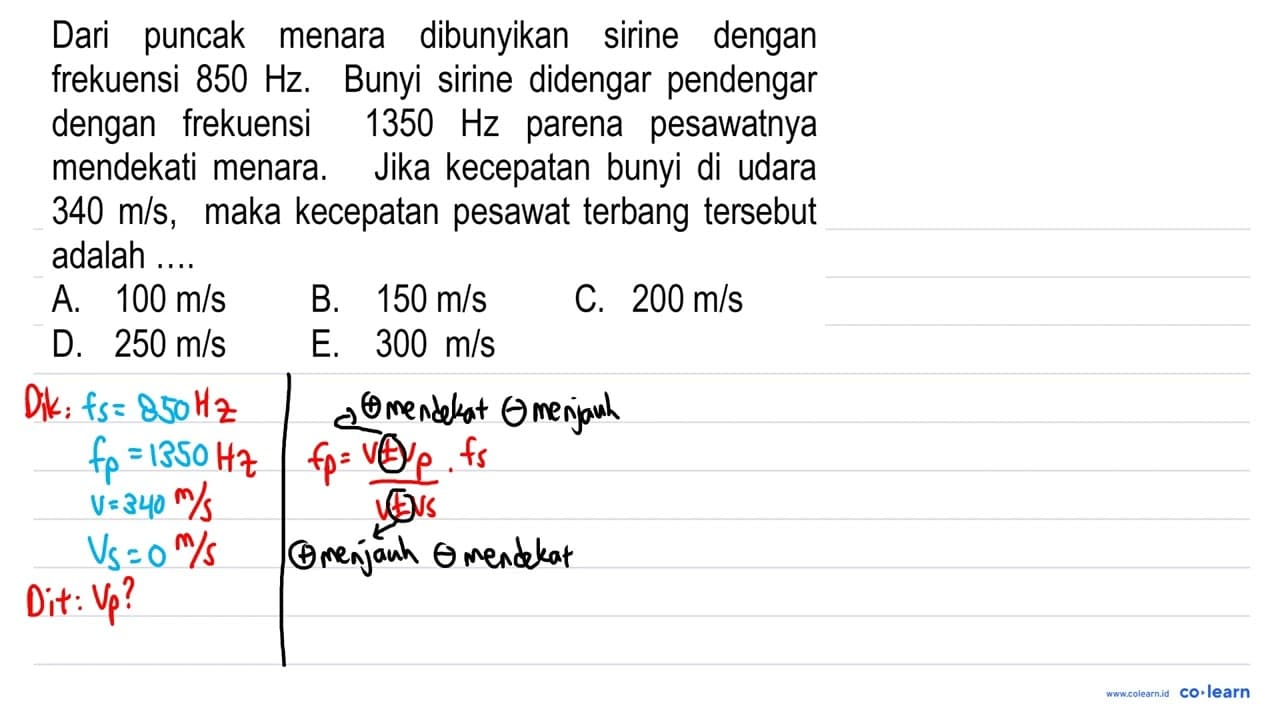 Dari puncak dibunyikan sirine dengan frekuensi 850 Hz.