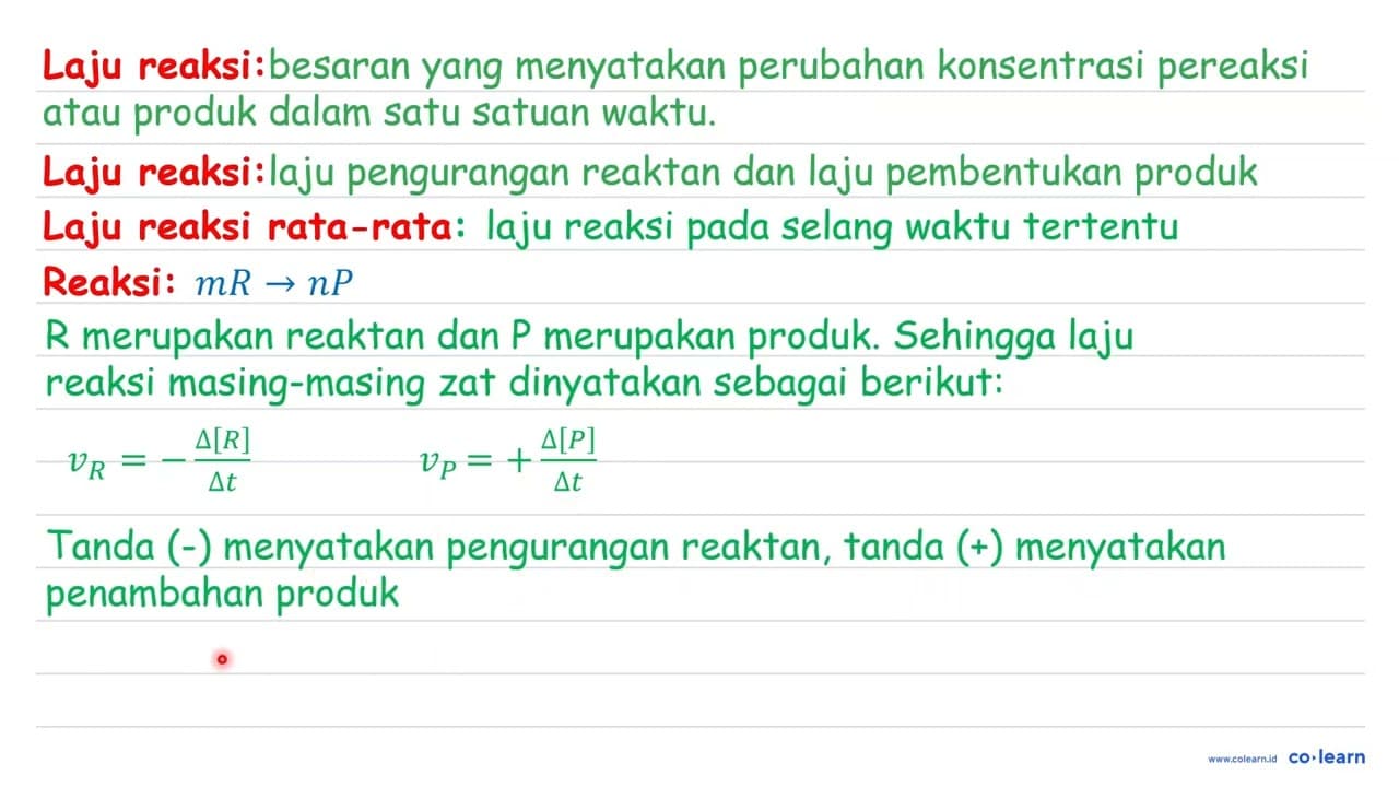 Perhatikan data laju reaksi pada suhu 25 C berikut!