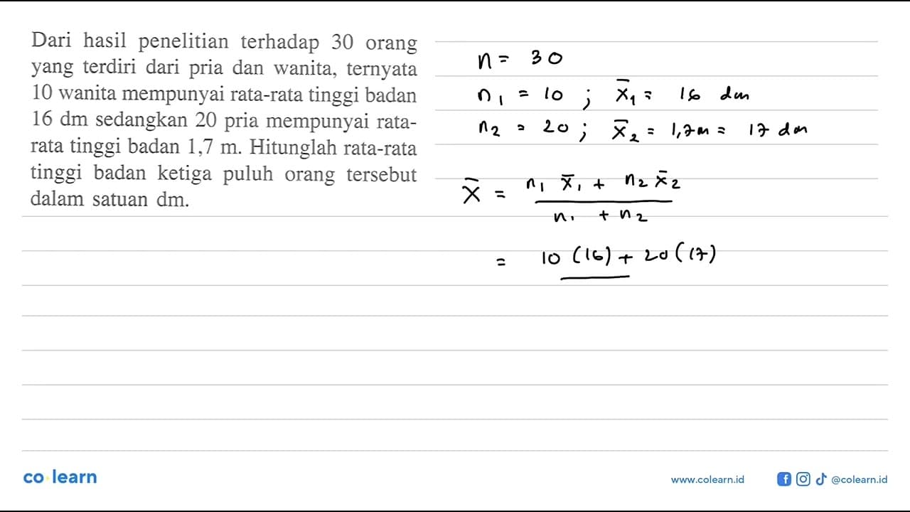 Dari hasil penelitian terhadap 30 orang yang terdiri dari