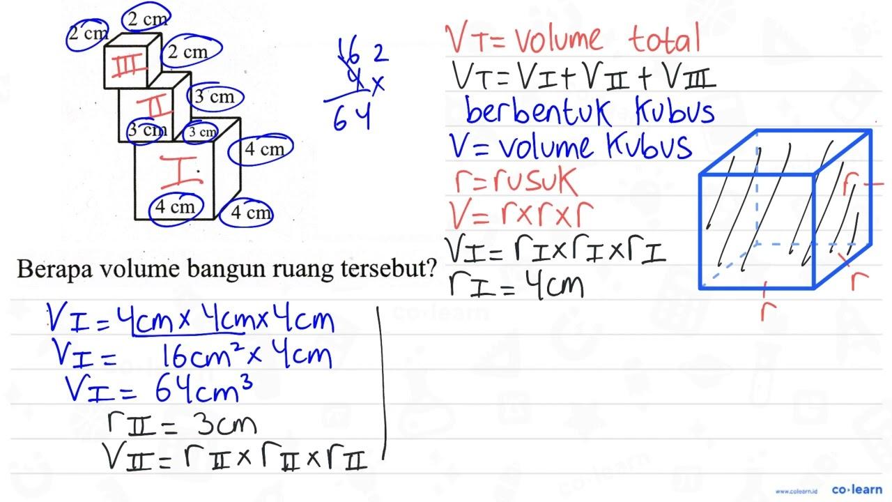 Berapa volume bangun ruang tersebut?