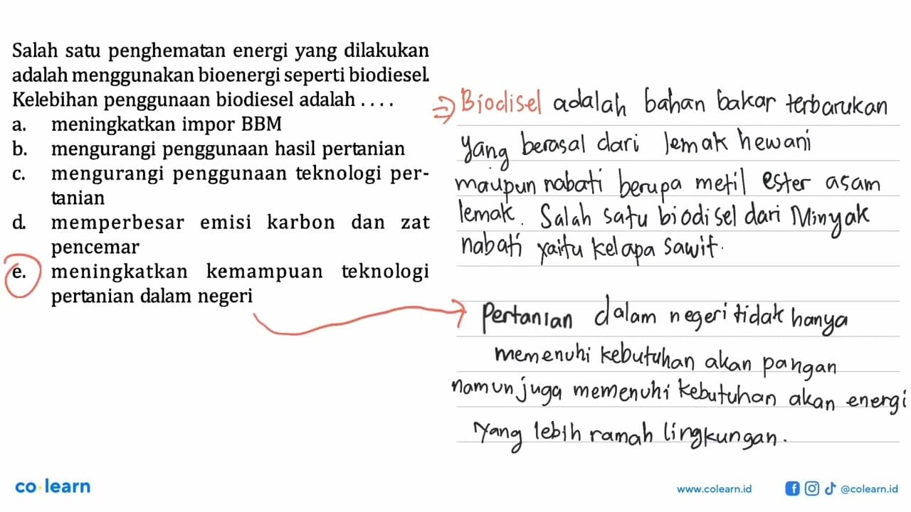 Salah satu penghematan energi yang dilakukan adalah