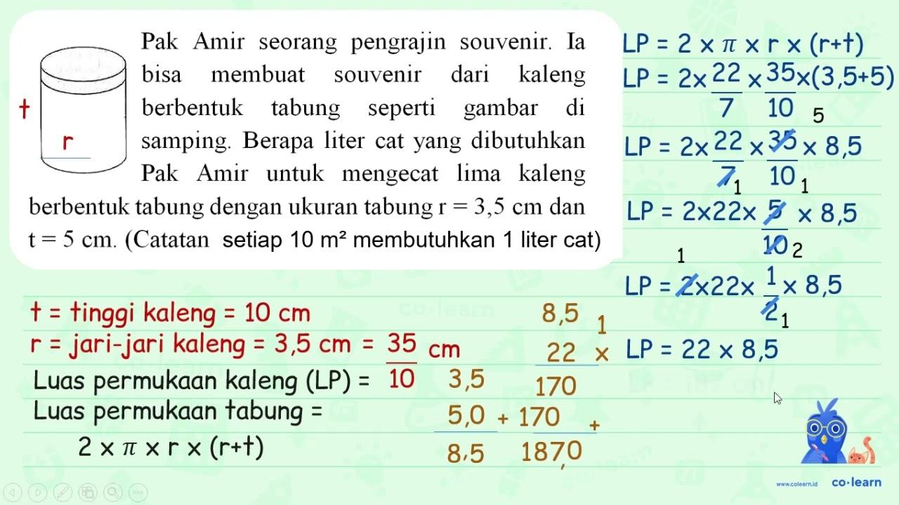 Pak Amir seorang pengrajin souvenir. Ia bisa membuat