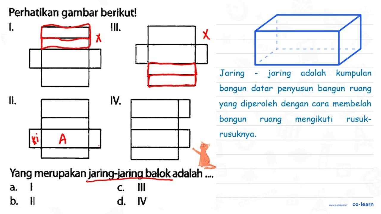 Perhatikan gambar berikut! I. IlI. II. V. Yang merupakan