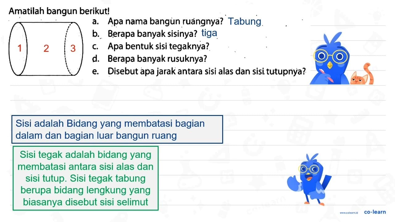 Amatilah bangun berikut! a. Apa nama bangún ruàngnya? b.