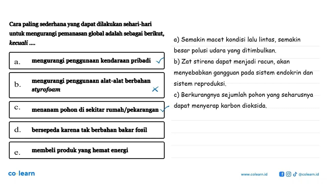 Cara paling sederhana yang dapat dilakukan sehari-hari