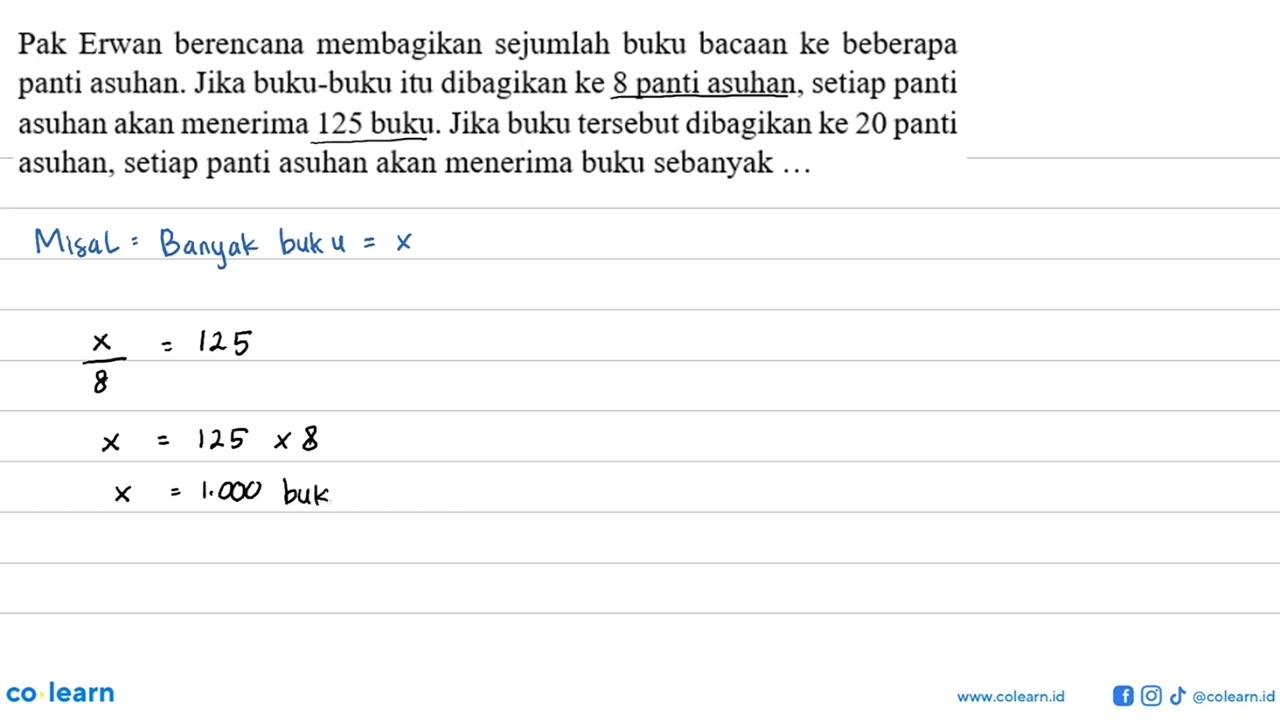 Pak Erwan berencana membagikan sejumlah buku bacaan ke