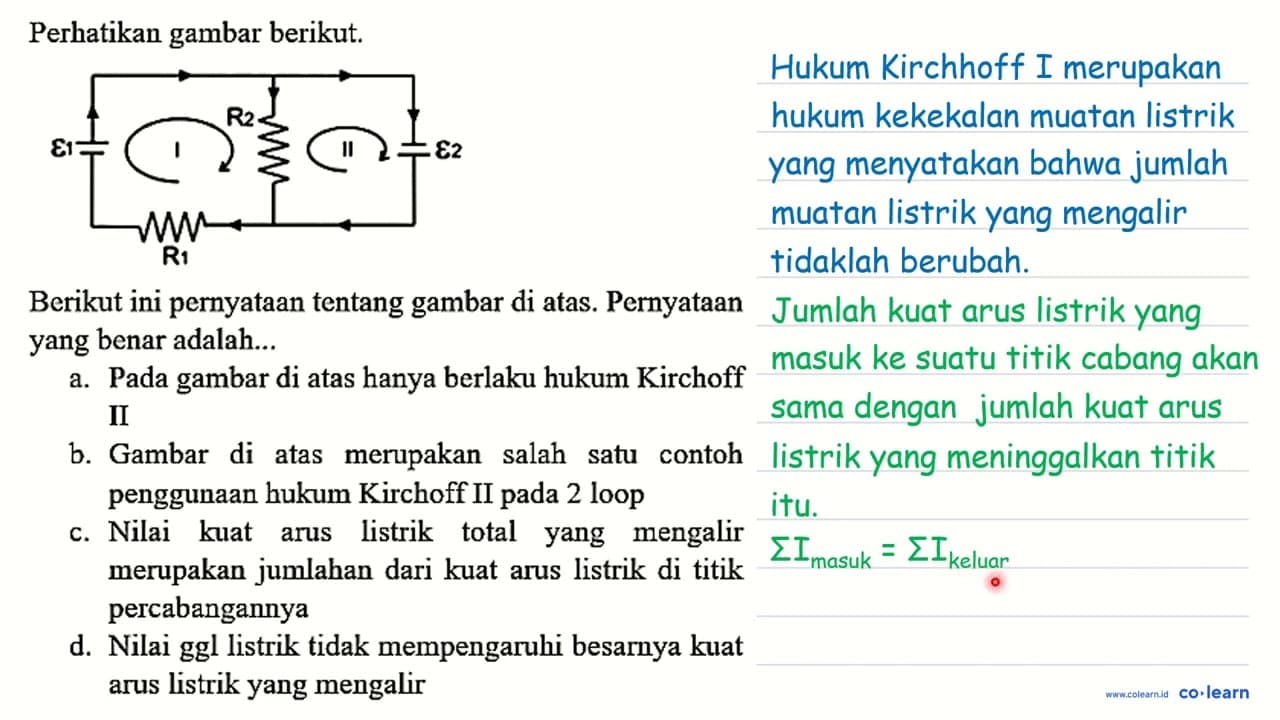 Perhatikan gambar berikut. Berikut ini pernyataan tentang