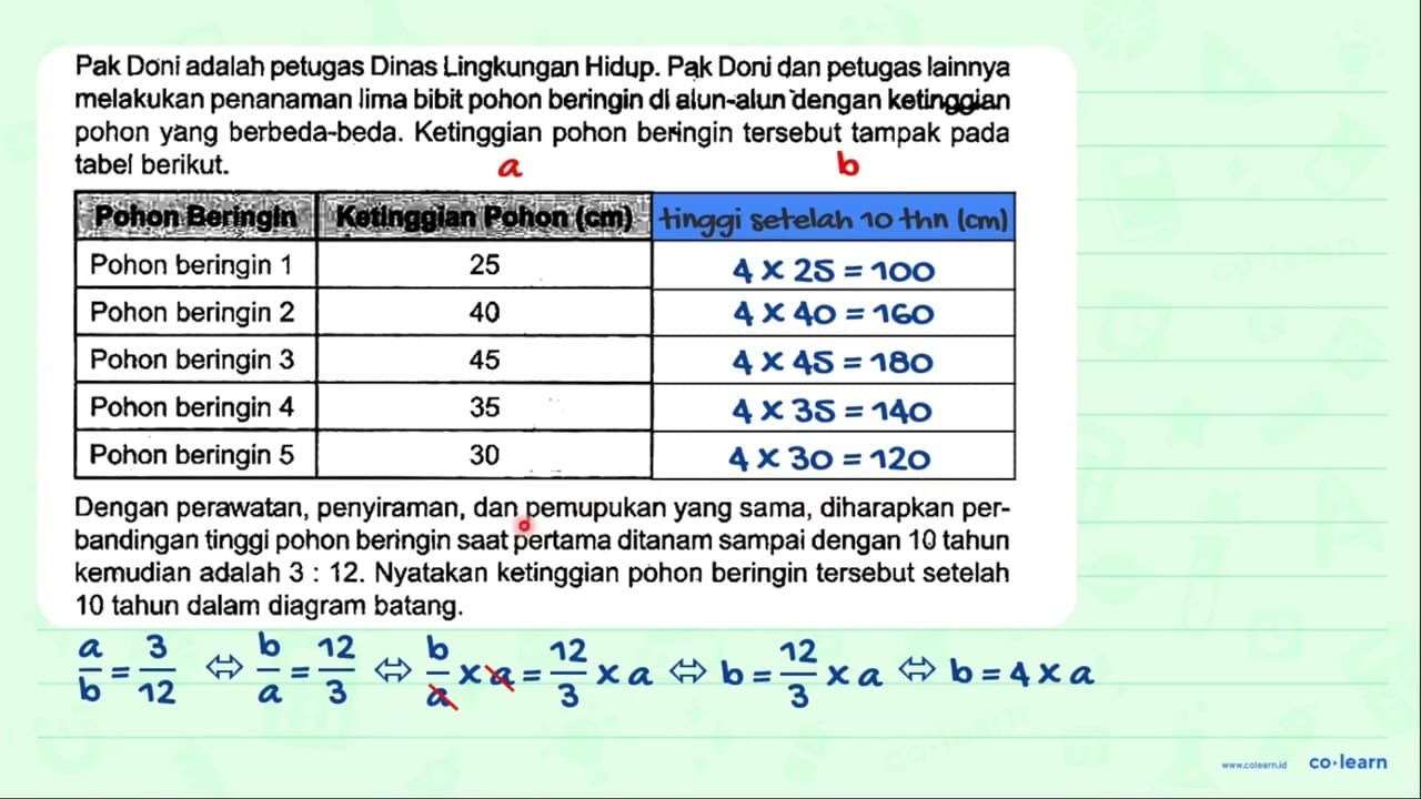 Pak Doni adalah petugas Dinas Lingkungan Hidup. Pak Doni