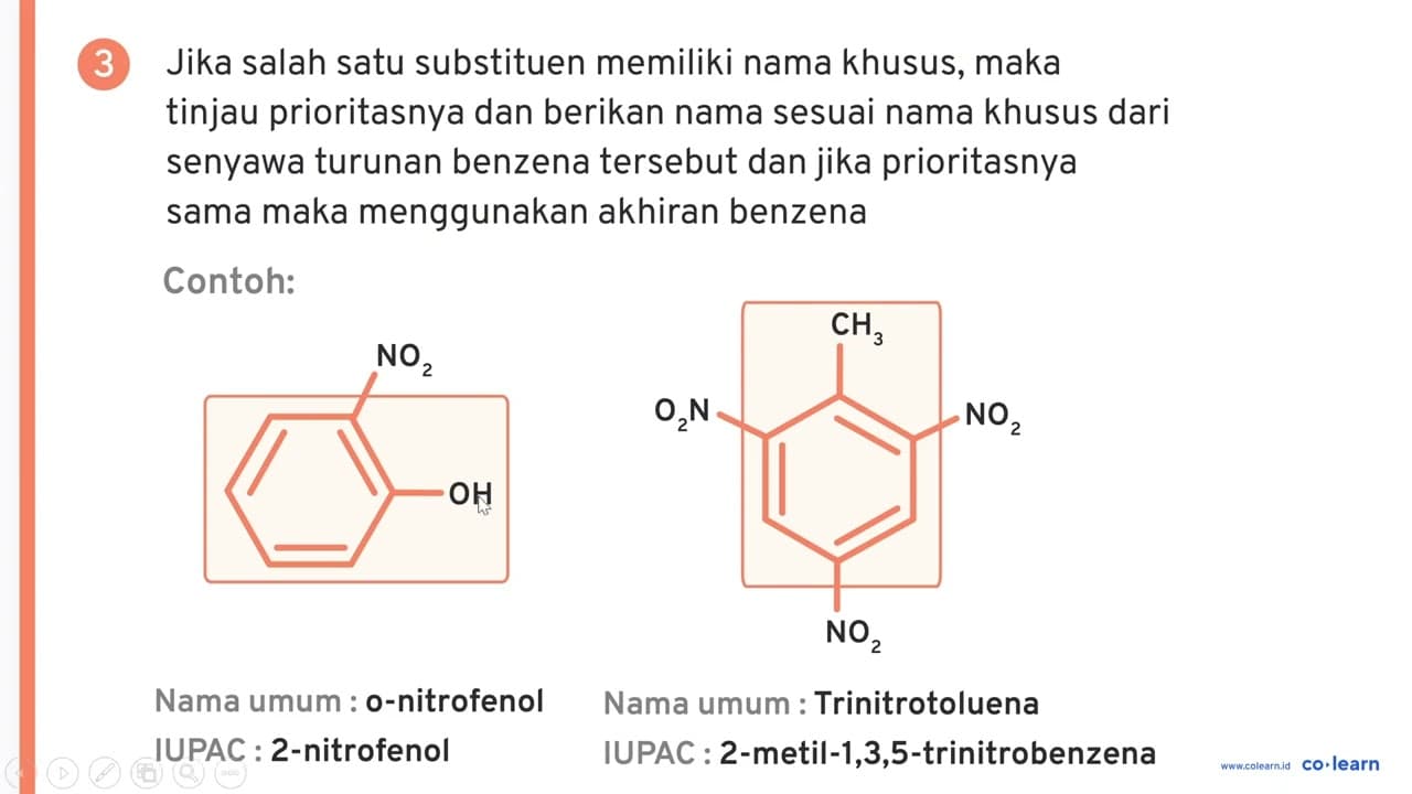 Berilah nama untuk senyawa berikut! a. HO Cl Cl b. O2N O2N