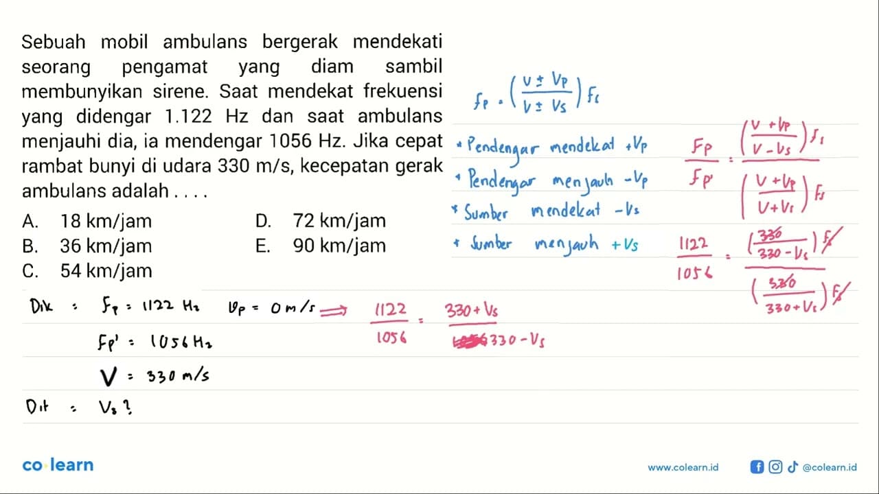 Sebuah mobil ambulans bergerak mendekati seorang pengamat