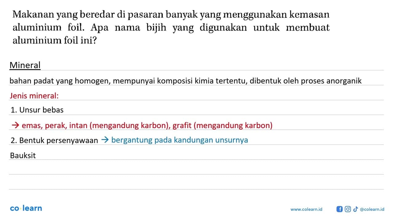 Makanan yang beredar di pasaran banyak yang menggunakan