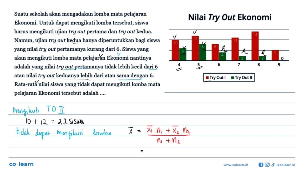 Suatu sekolah akan mengadakan lomba mata pelajaran Ekonomi.