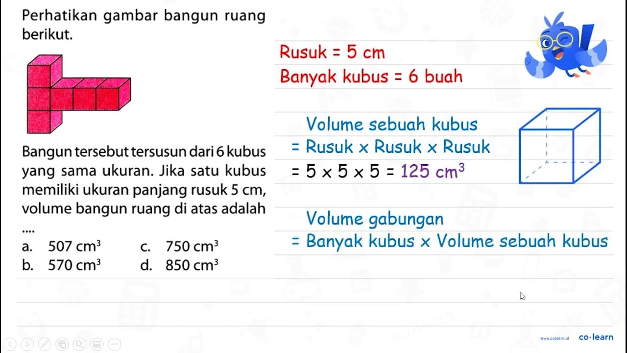 Perhatikan gambar bangun ruang berikut.