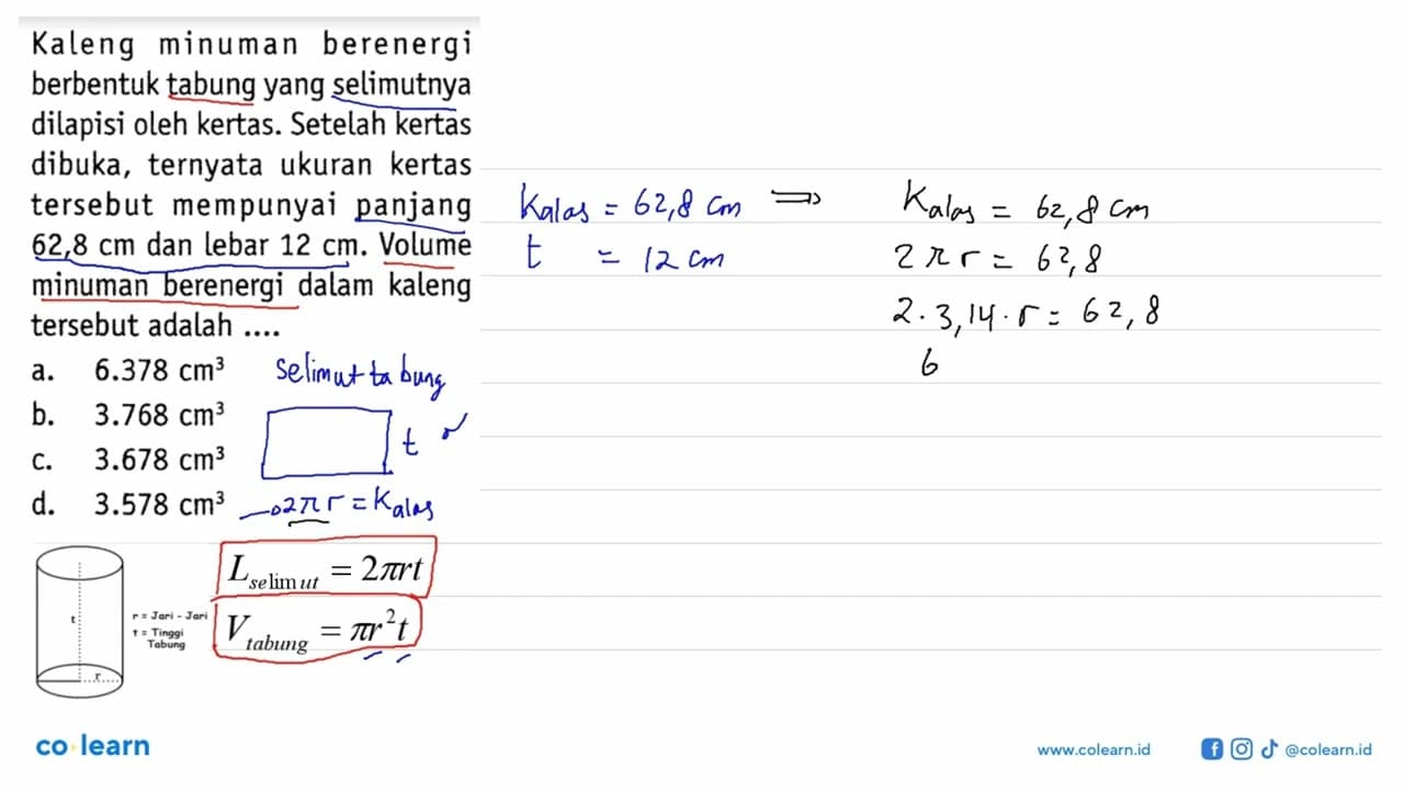 Kaleng minuman berenergi berbentuk tabung yang selimutnya