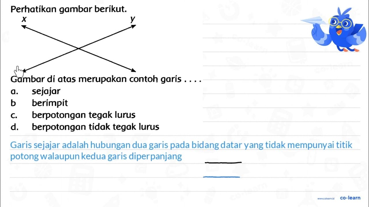 Perhatikan gambar berikut. Gambar di atas merupakan contoh