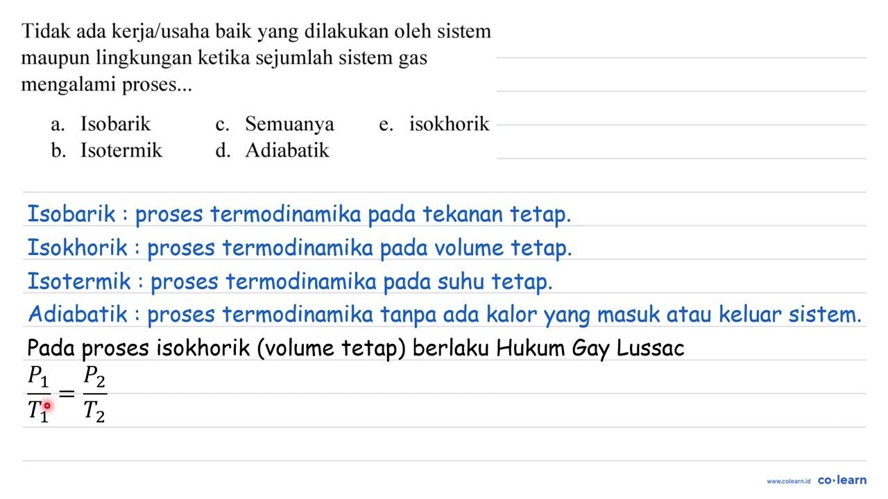 Tidak ada kerja/usaha baik yang dilakukan oleh sistem