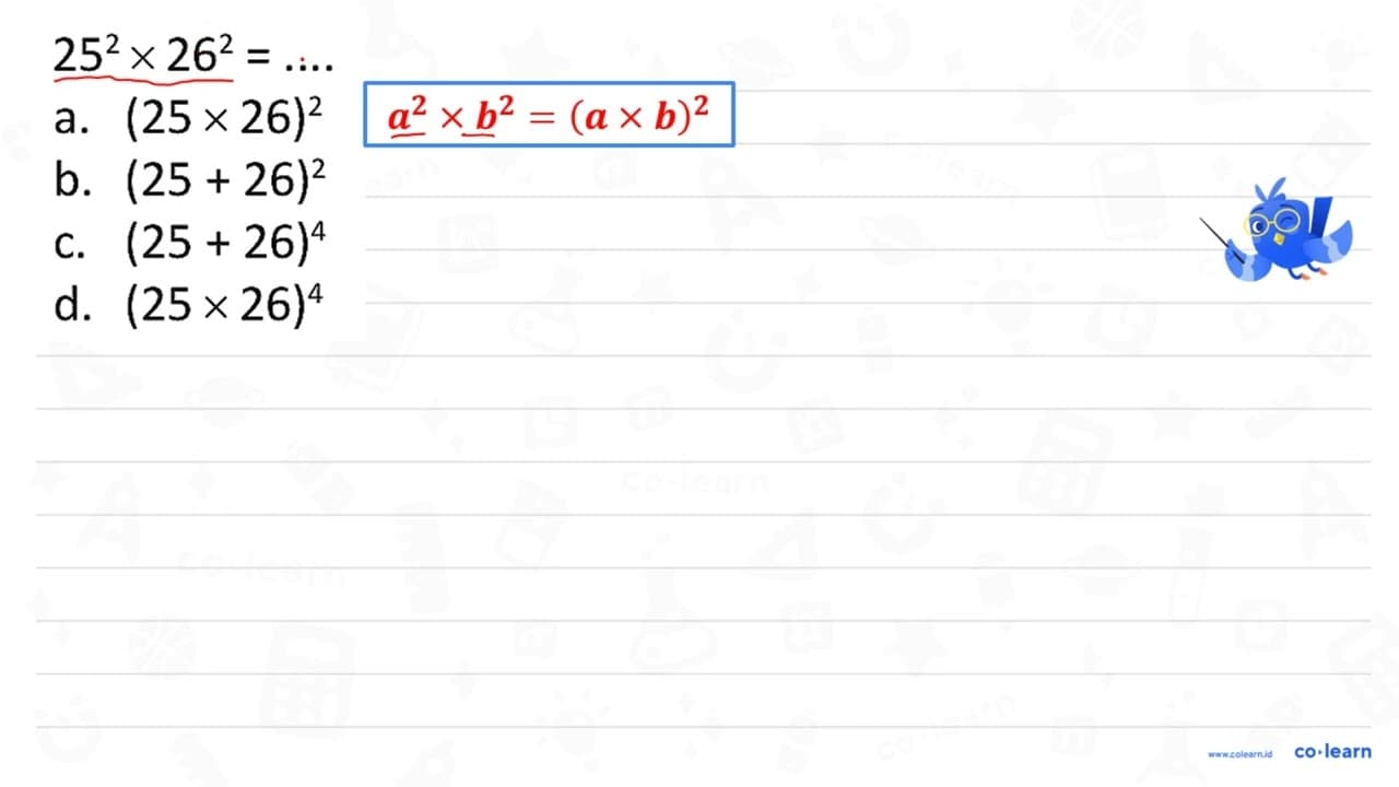 25^2 x 26^2 = ....