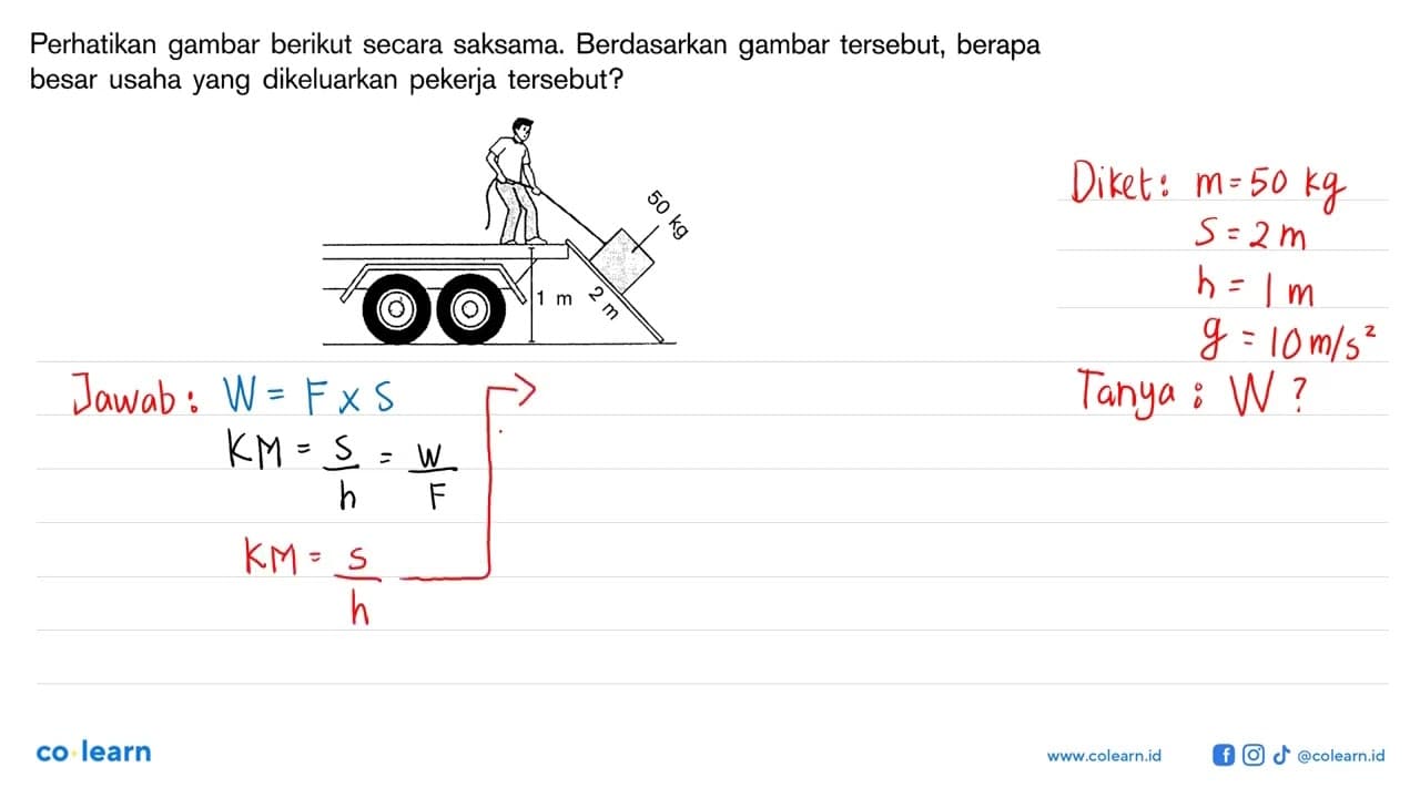 Perhatikan gambar berikut secara saksama. Berdasarkan