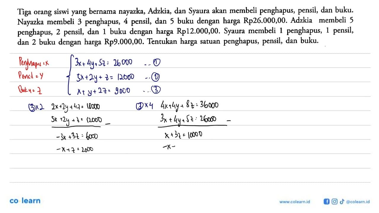 Tiga orang siswi yang bernama nayazka, Adzkia, dan Syaura