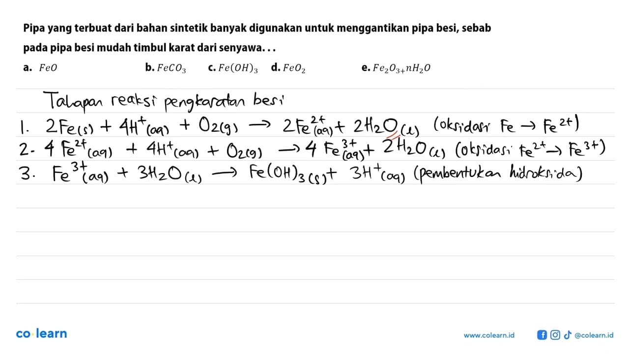 Pipa yang terbuat dari bahan sintetik banyak digunakan