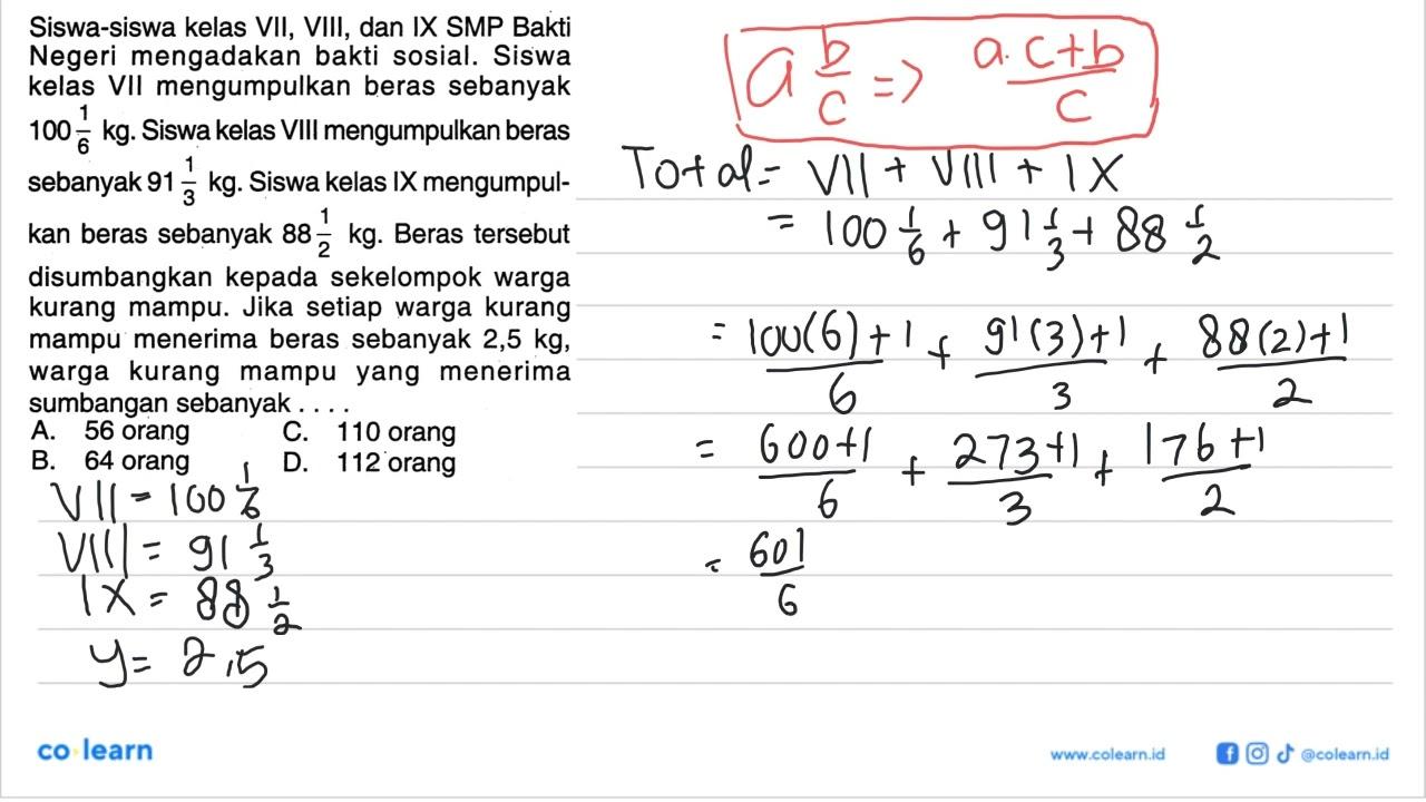 Siswa-siswa kelas VII, VIII, dan IX SMP Bakti Negeri