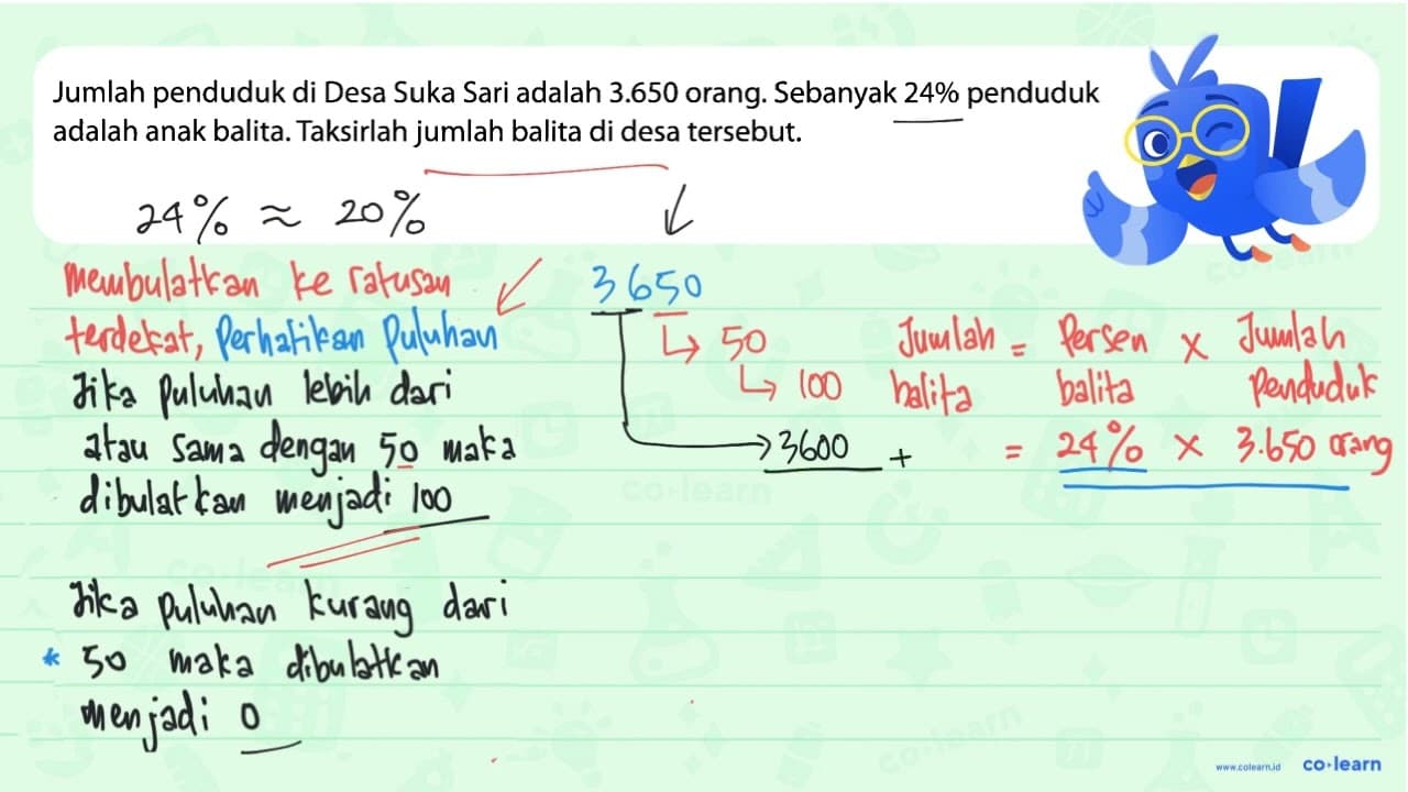 Jumlah penduduk di Desa Suka Sari adalah 3.650 orang.