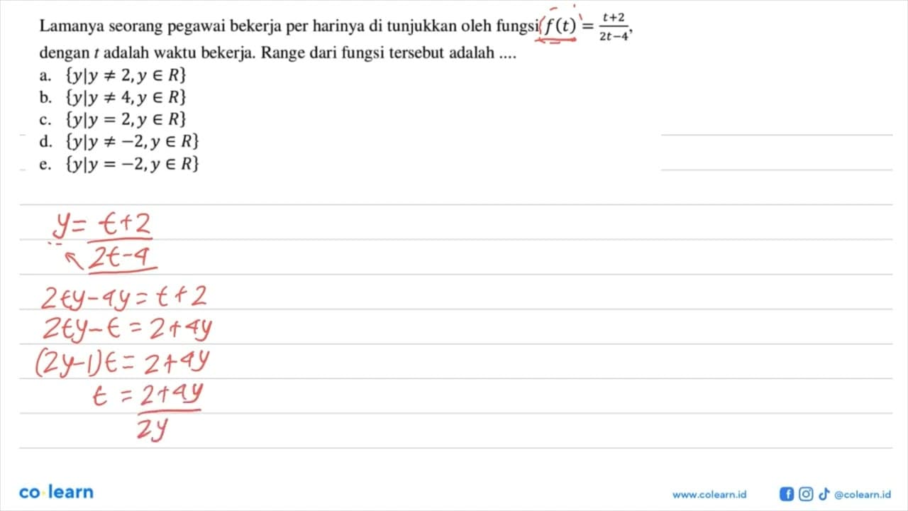 Lamanya seorang pegawai bekerja per harinya di tunjukkan