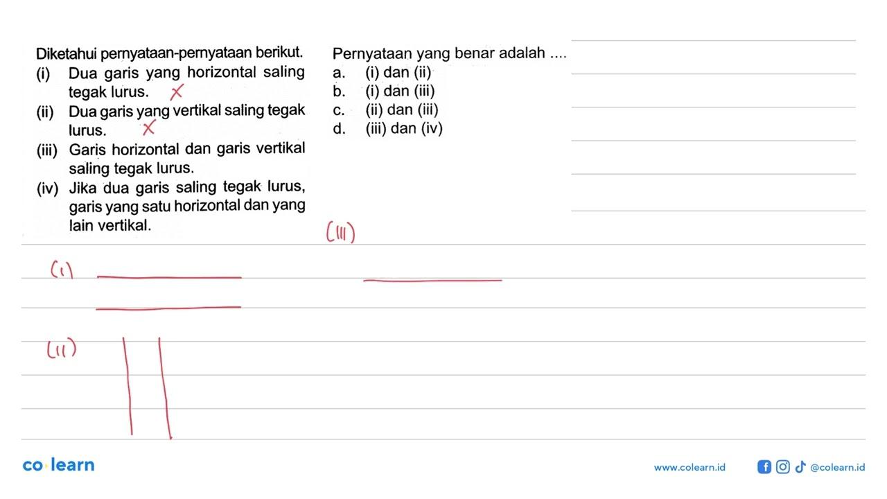 Diketahui pernyataan-pernyataan berikut. Pernyataan yang