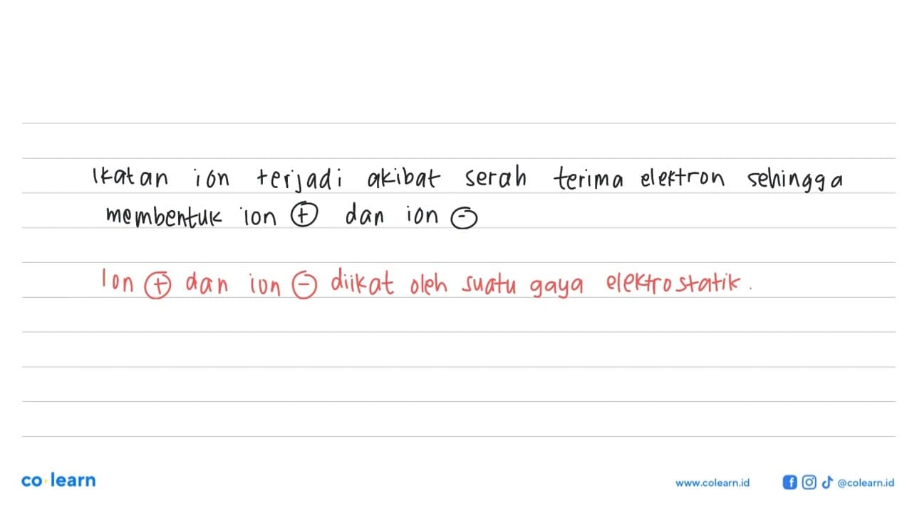 Ikatan ion terjadi antara . . . .
