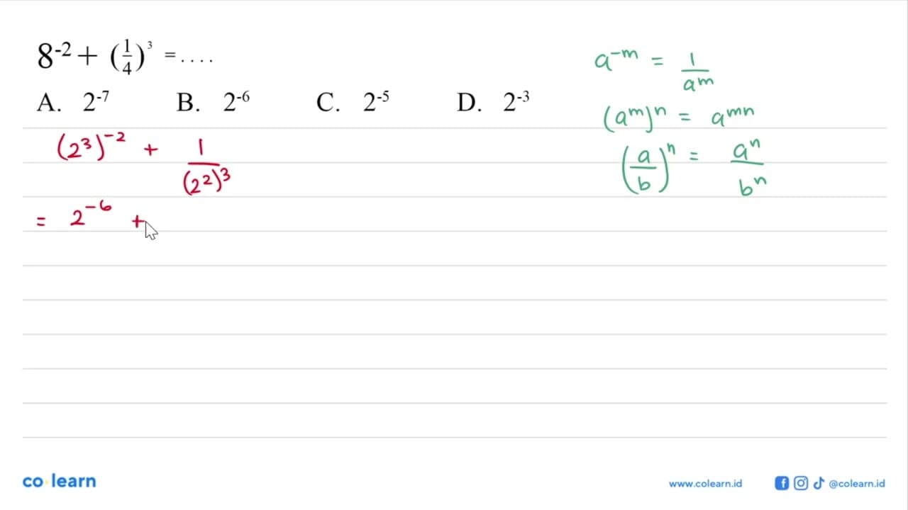 8^-2+(1/4)^3=