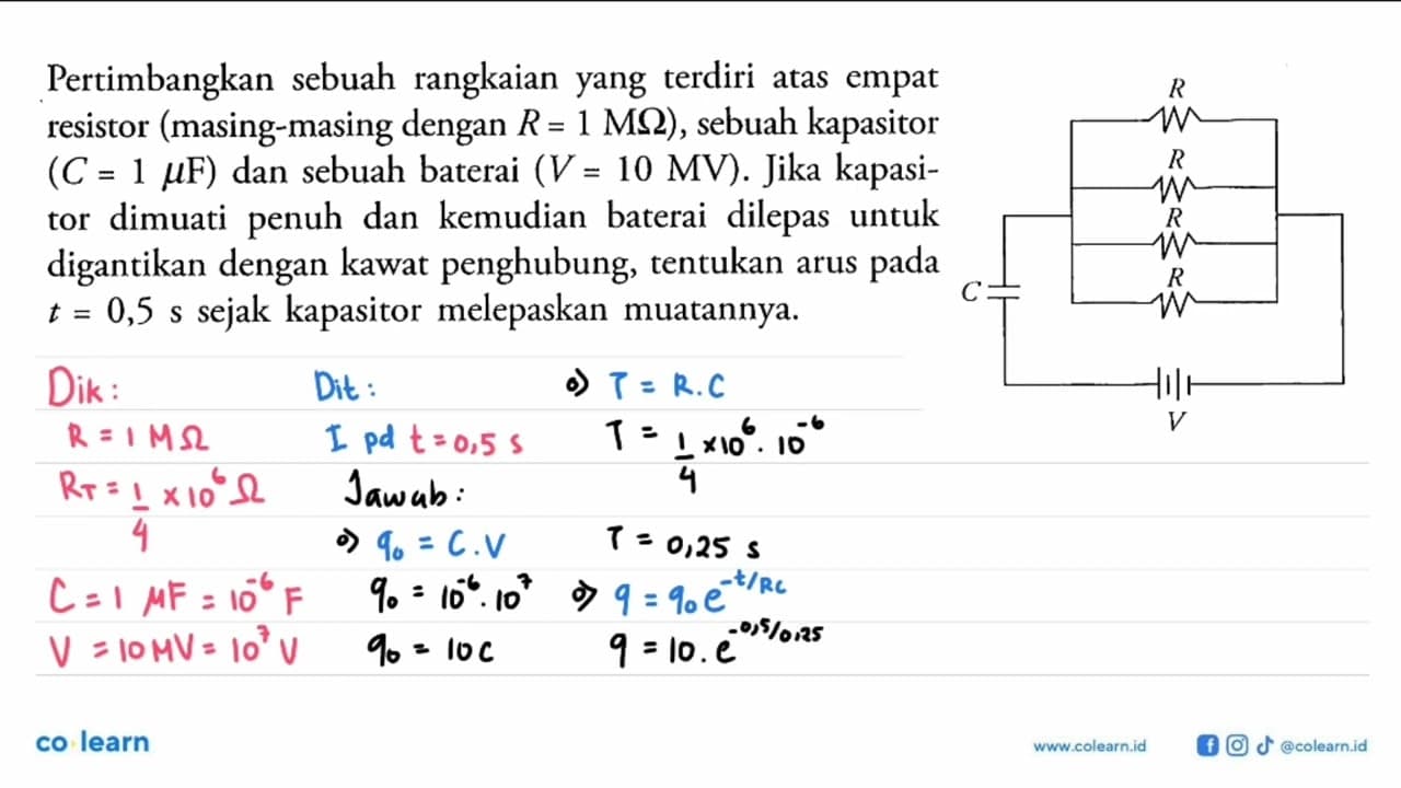 Pertimbangkan sebuah rangkaian yang terdiri atas empat