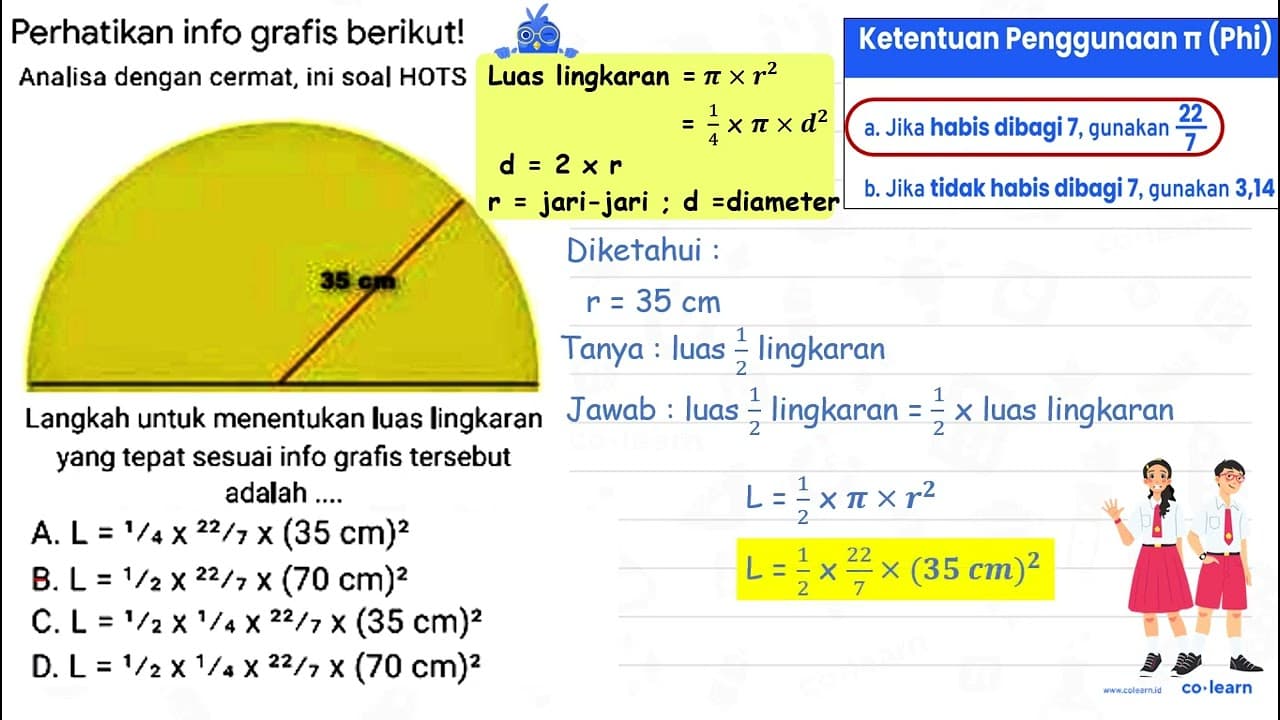 Perhatikan info grafis berikut! Analisa dengan cermat, ini