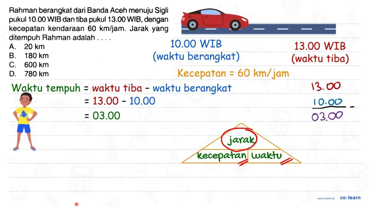 Rahman berangkat dari Banda Aceh menuju Sigli pukul 10.00