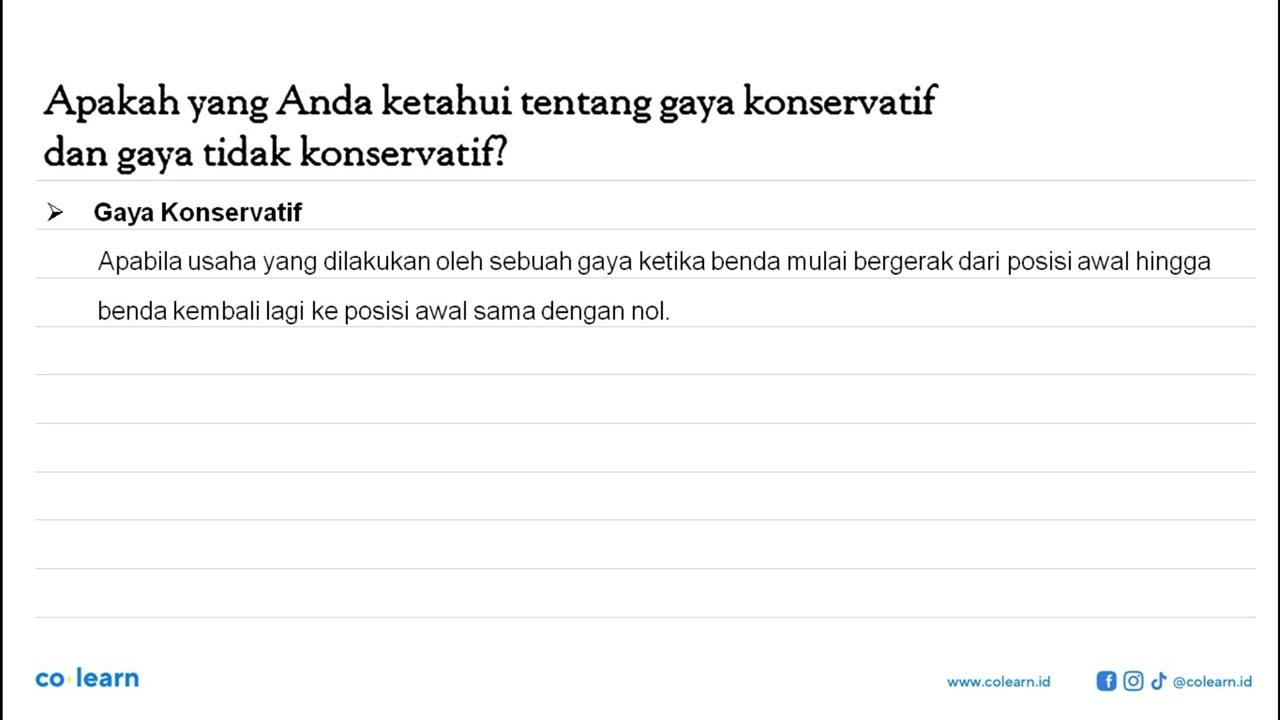 Apakah yang Anda ketahui tentang gaya konservatif dan gaya