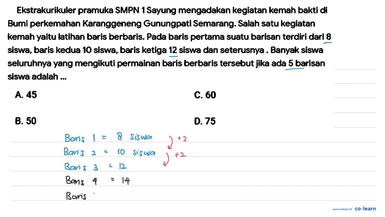 Ekstrakurikuler pramuka SMPN 1 Sayung mengadakan kegiatan