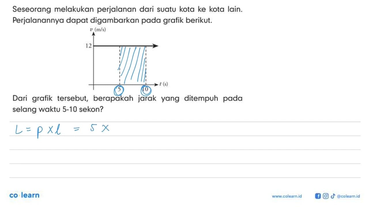 Seseorang melakukan perjalanan dari suatu kota ke kota